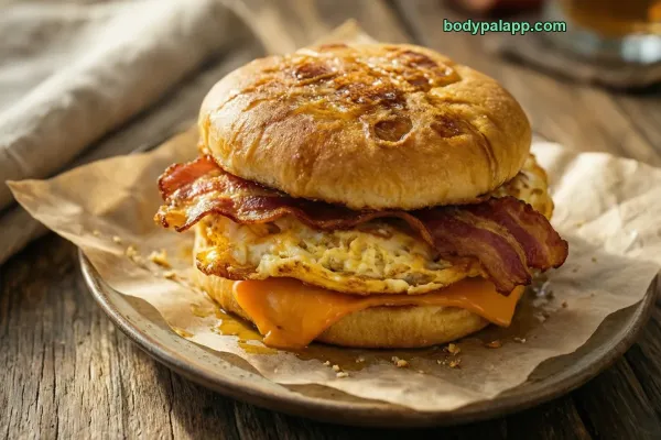 Bacon Egg Cheese Mcgriddle calories