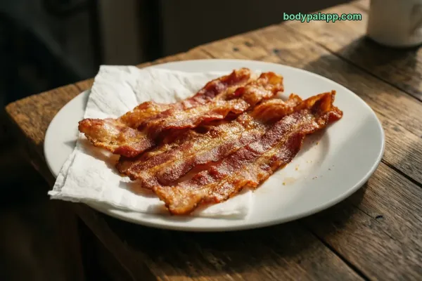 Bacon Fried calories