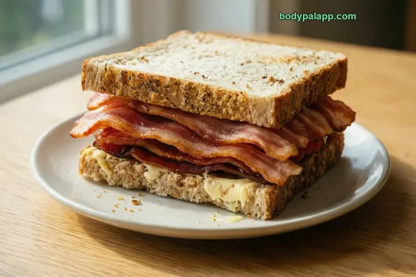 Bacon Sandwich calories