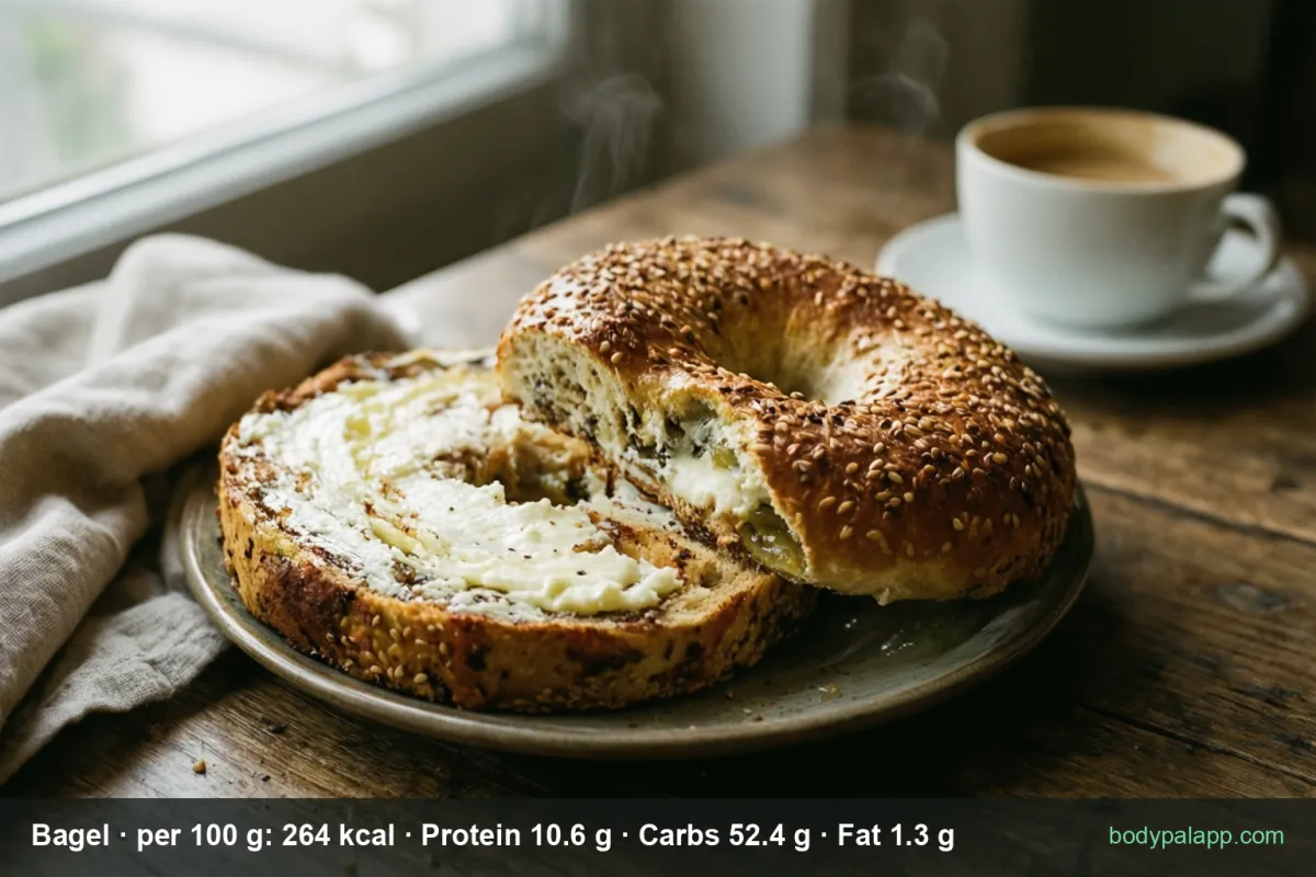 Bagel - 230 kcal each