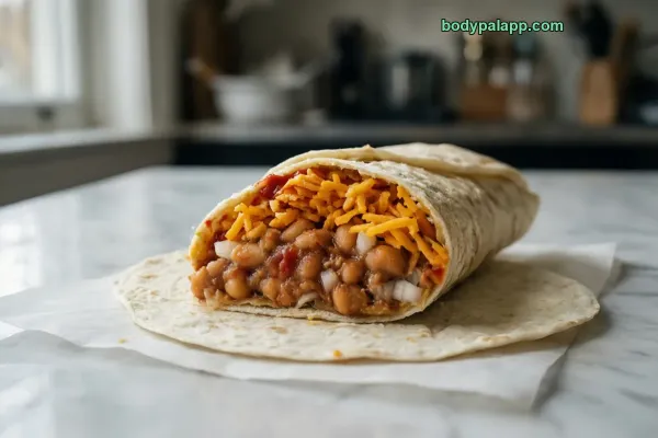Taco Bell Style Bean Burrito calories
