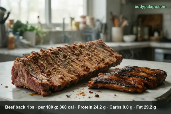 Beef Back Ribs calories