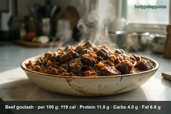 Beef Goulash calories