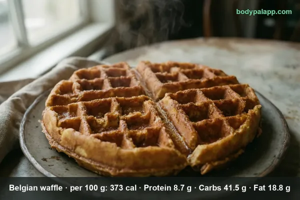 Belgian Waffle calories