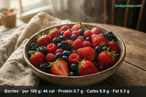 Berries calories