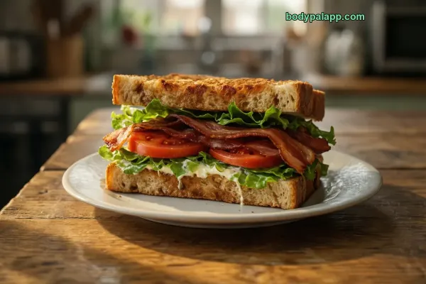 Blt Sandwich calories