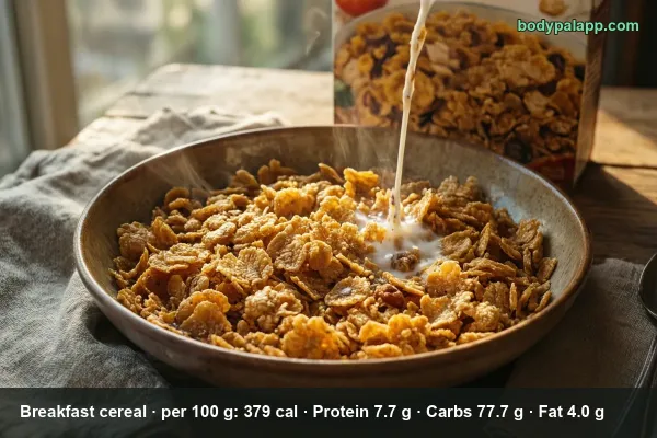 Breakfast Cereal calories