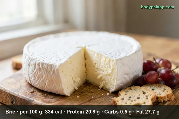 Brie calories