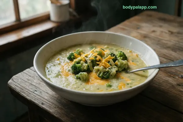 Broccoli And Cheese Soup calories