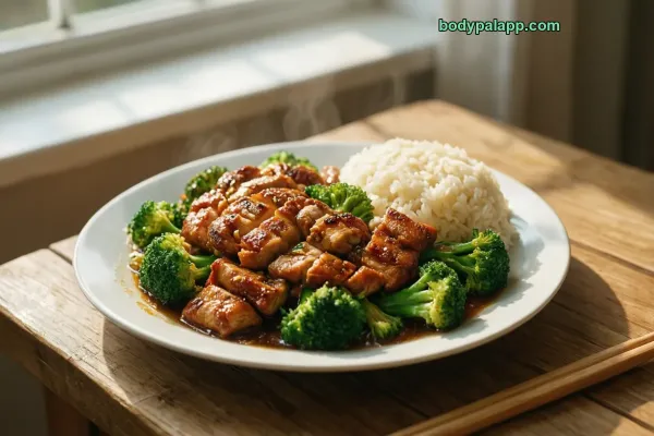 Chicken And Broccoli calories