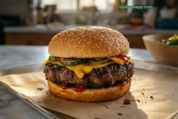 Burger King Cheeseburger calories