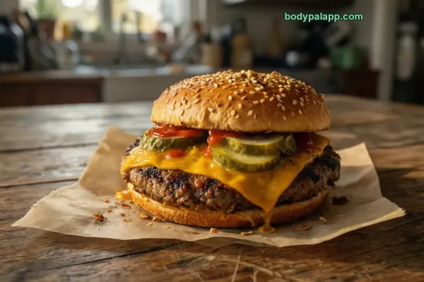 Burger King Cheeseburger calories