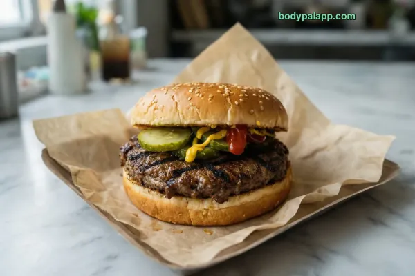 Burger King Hamburger calories
