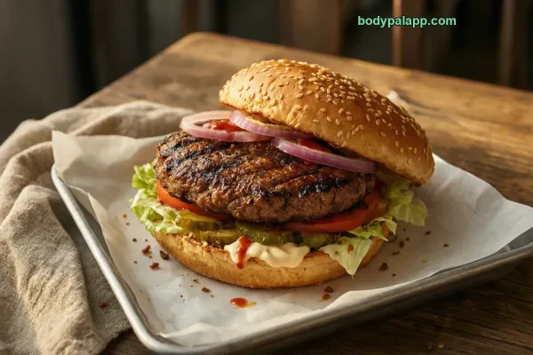 Burger King Flame Grilled Burger calories