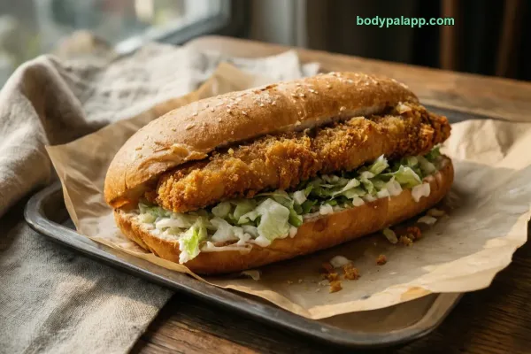 Original Chicken Sandwich (Burger King Style) calories