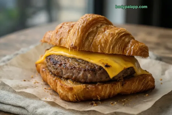Burger King Sausage Croissant calories