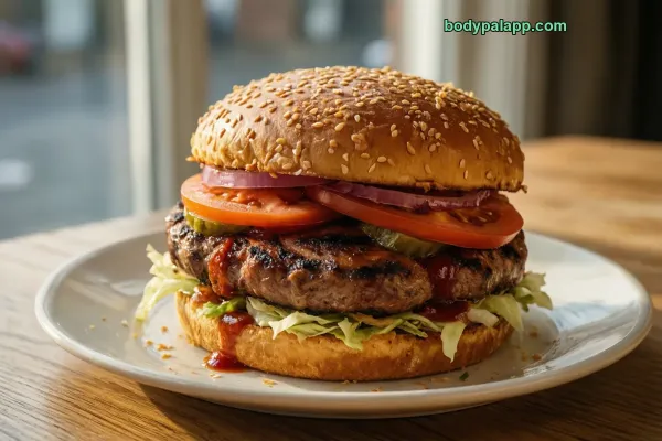 Whopper, Flame-Grilled Burger calories
