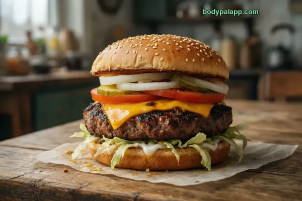 Burger King Whopper With Cheese calories