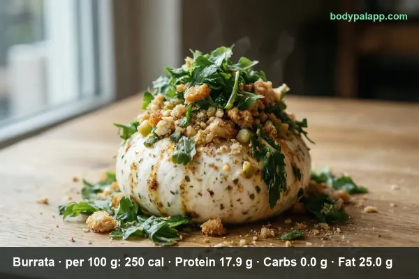 Burrata calories