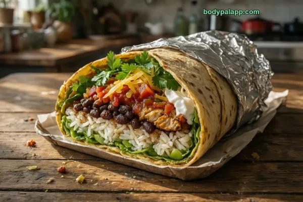 Chipotle Burrito calories