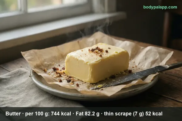 Butter calories