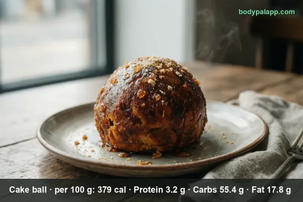 Cake Ball calories