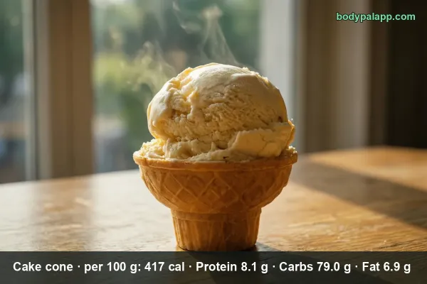Cake Cone calories