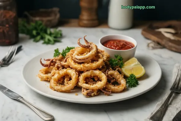 Fried Calamari calories