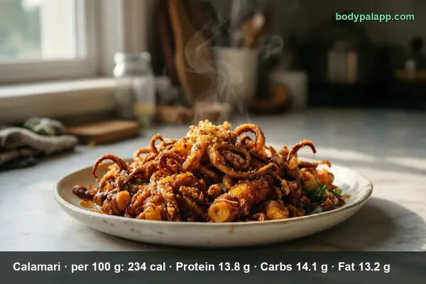 Calamari calories