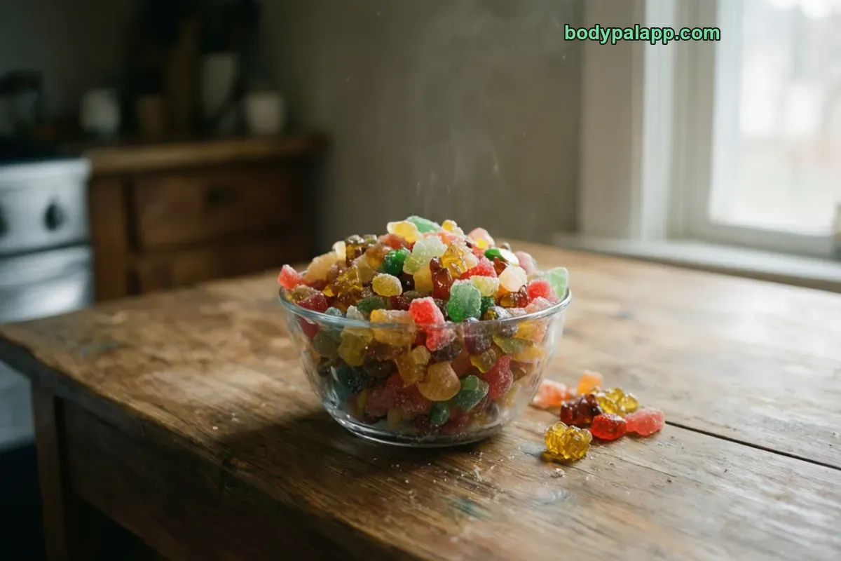 Candy, assorted, ready to eat