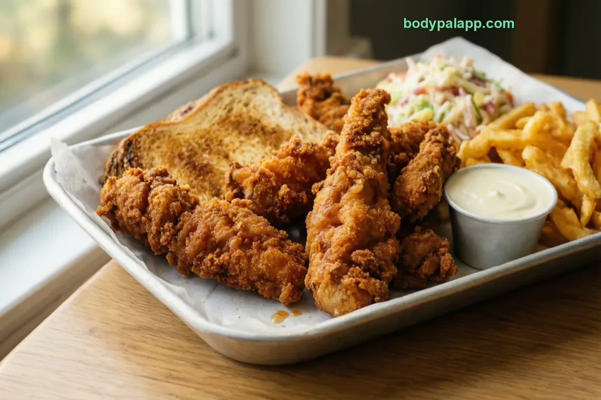 Raising cane's chicken fingers, fast food chicken fingers