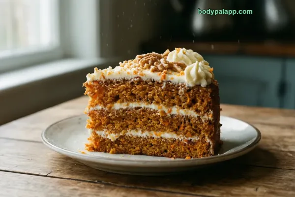 Carrot Cake With Icing calories