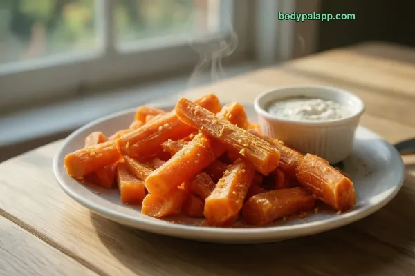 Raw Carrot Sticks calories