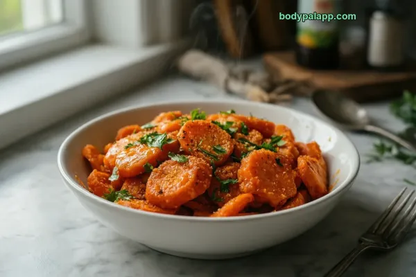 Cooked Carrots calories