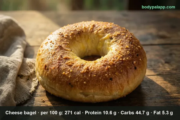 Cheese Bagel calories