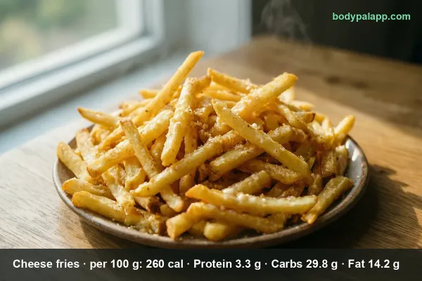 Cheese Fries calories