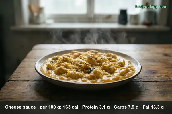 Cheese Sauce calories