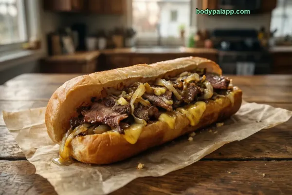 Philly Cheesesteak calories