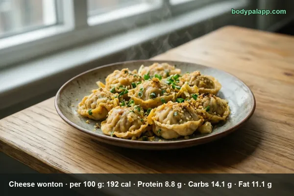 Cheese Wonton calories
