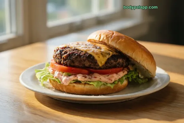 In-N-Out Cheeseburger calories