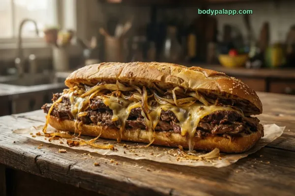Cheesesteak calories