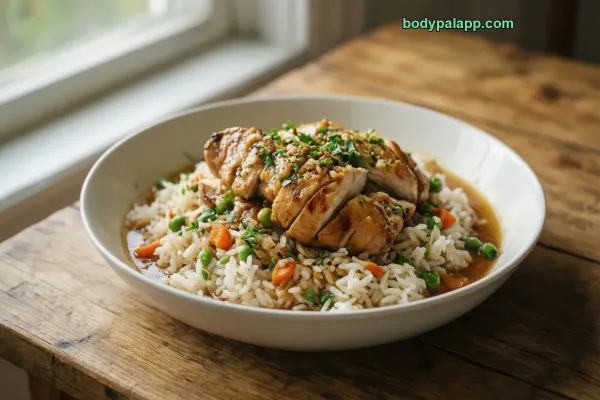 Chicken And Rice calories