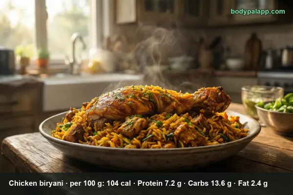 Chicken Biryani calories