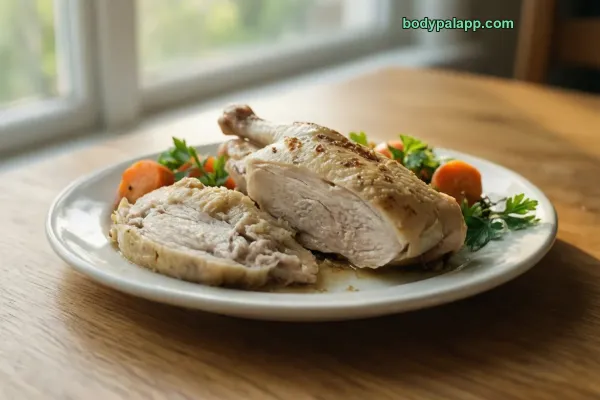 Boiled Chicken calories