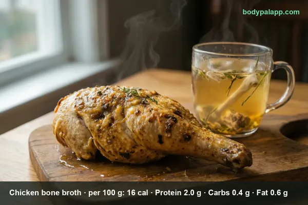 Chicken Bone Broth calories