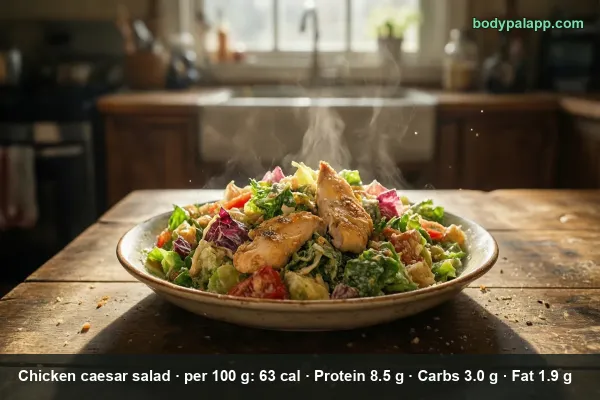 Chicken Caesar Salad calories
