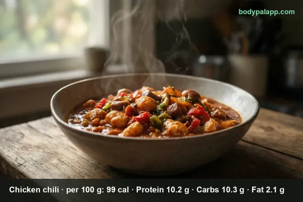 Chicken Chili calories