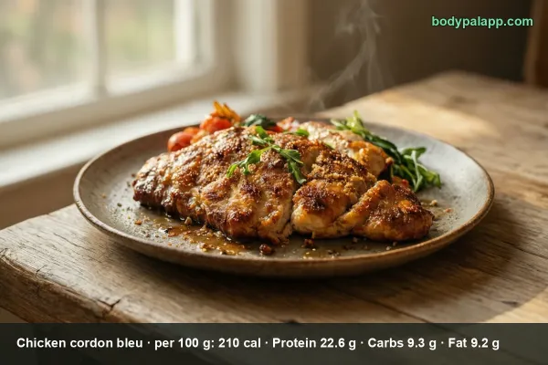 Chicken Cordon Bleu calories