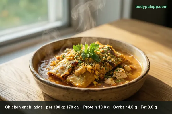 Chicken Enchilada Soup calories