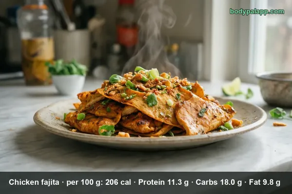 Chicken Fajita calories